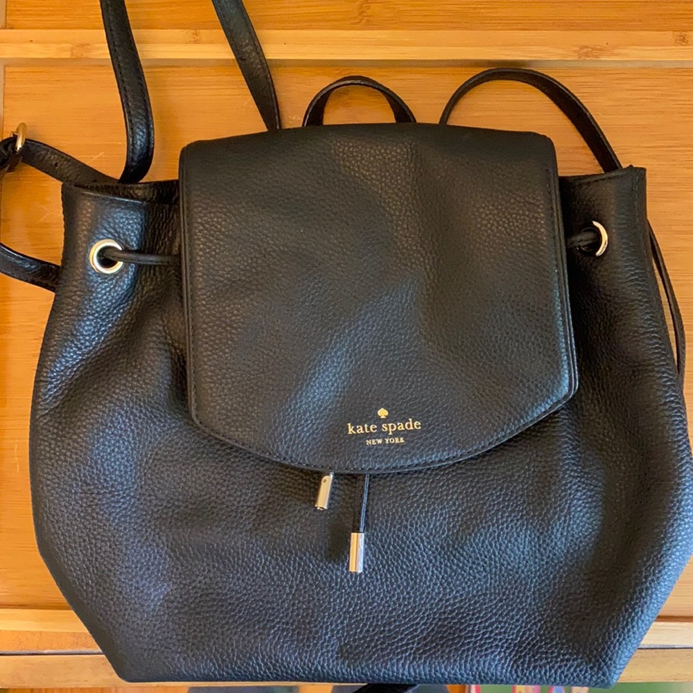 Black Kate Spade Backpack